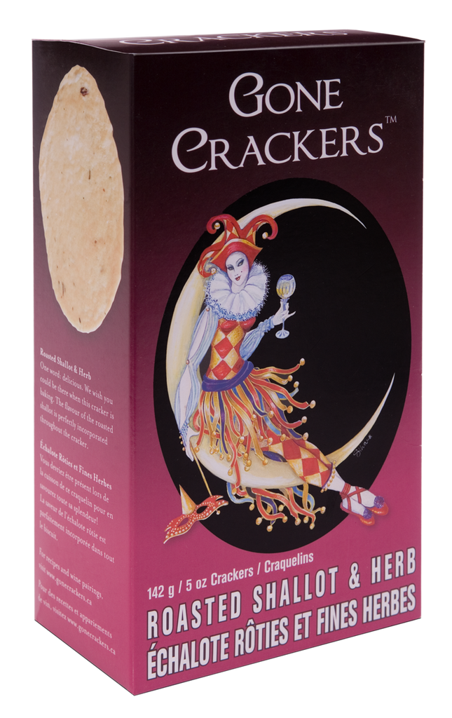 Gone Crackers - Roasted Shallot & Herb 142g