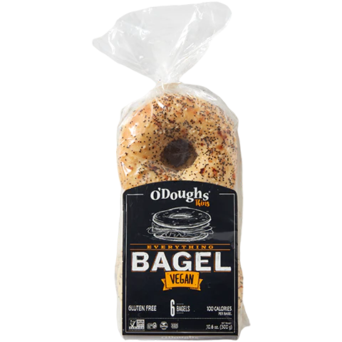 O’Doughs - Gluten Free Everything Bagel Thins 300g (frozen)