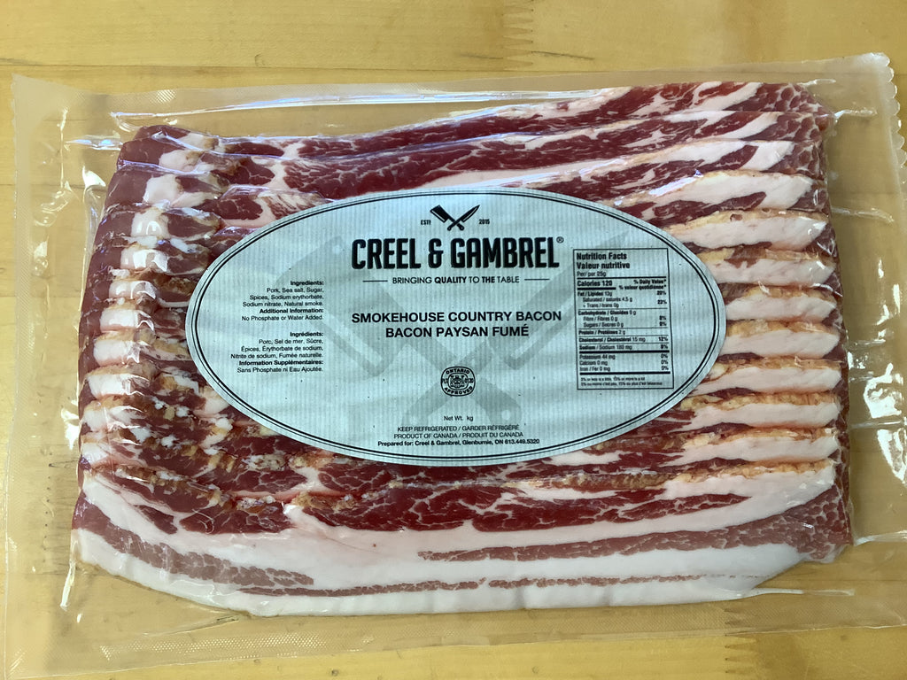 CREEL & GAMBREL - Smokehouse Country Bacon