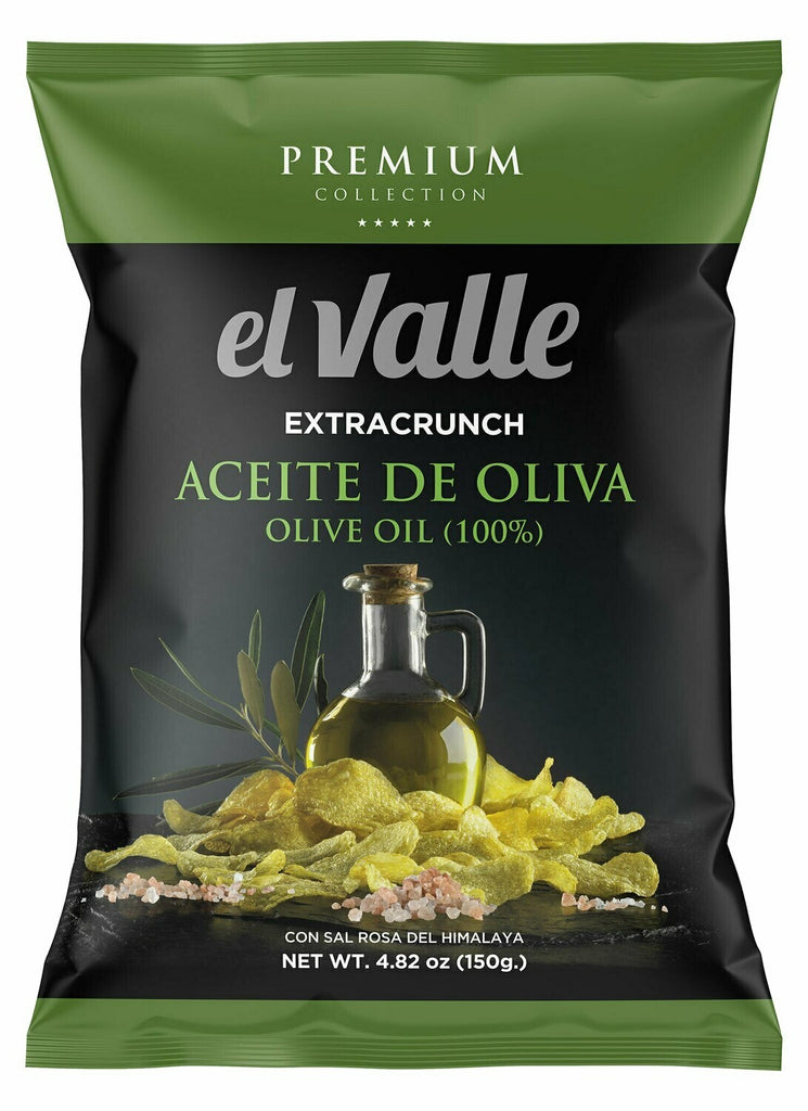 El Valle Olive Oil & Sea Salt Crisps 150g