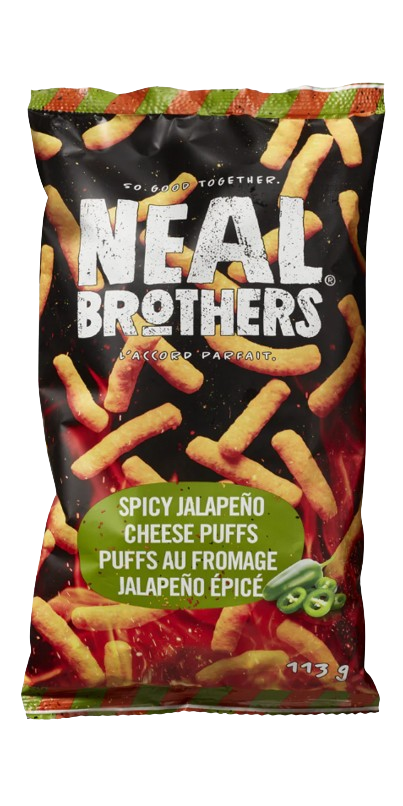 NEAL BROTHERS - Spicy Jalapeño Cheese Puffs 113g
