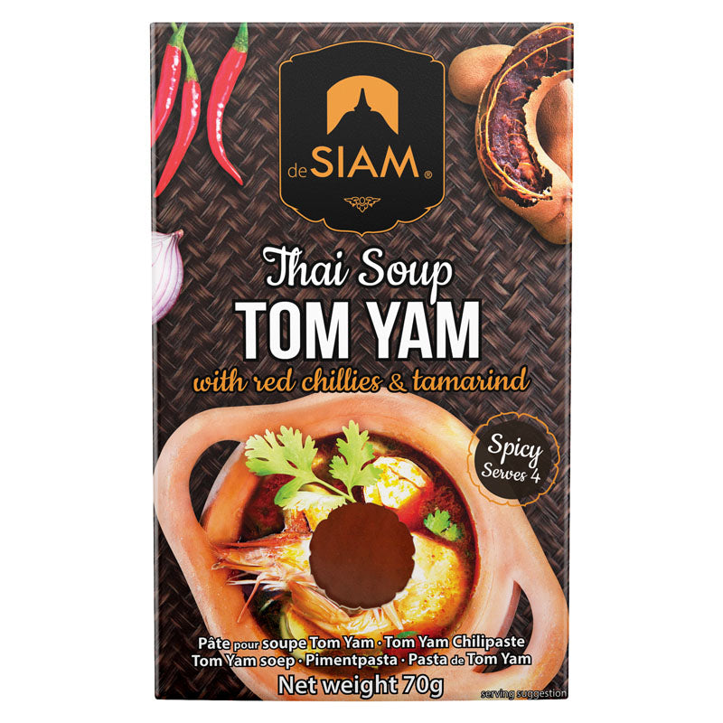 deSIAM Tom Yam Soup Paste 70g