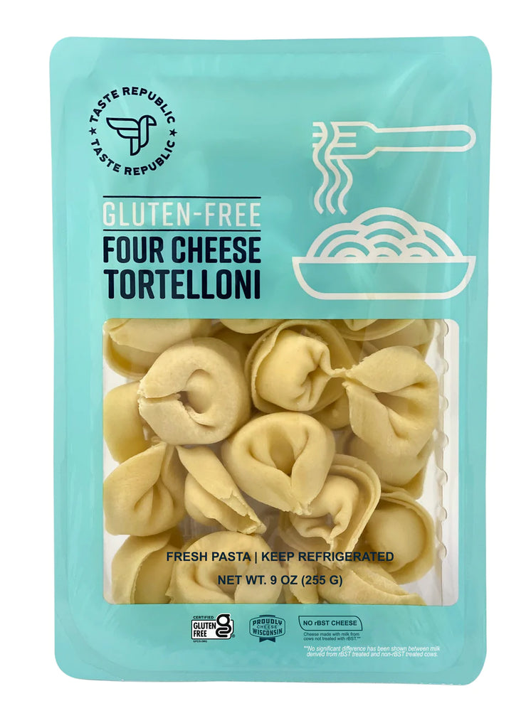 Taste Republic Fresh Pasta - Gluten Free 4 Cheese Tortelloni 255g