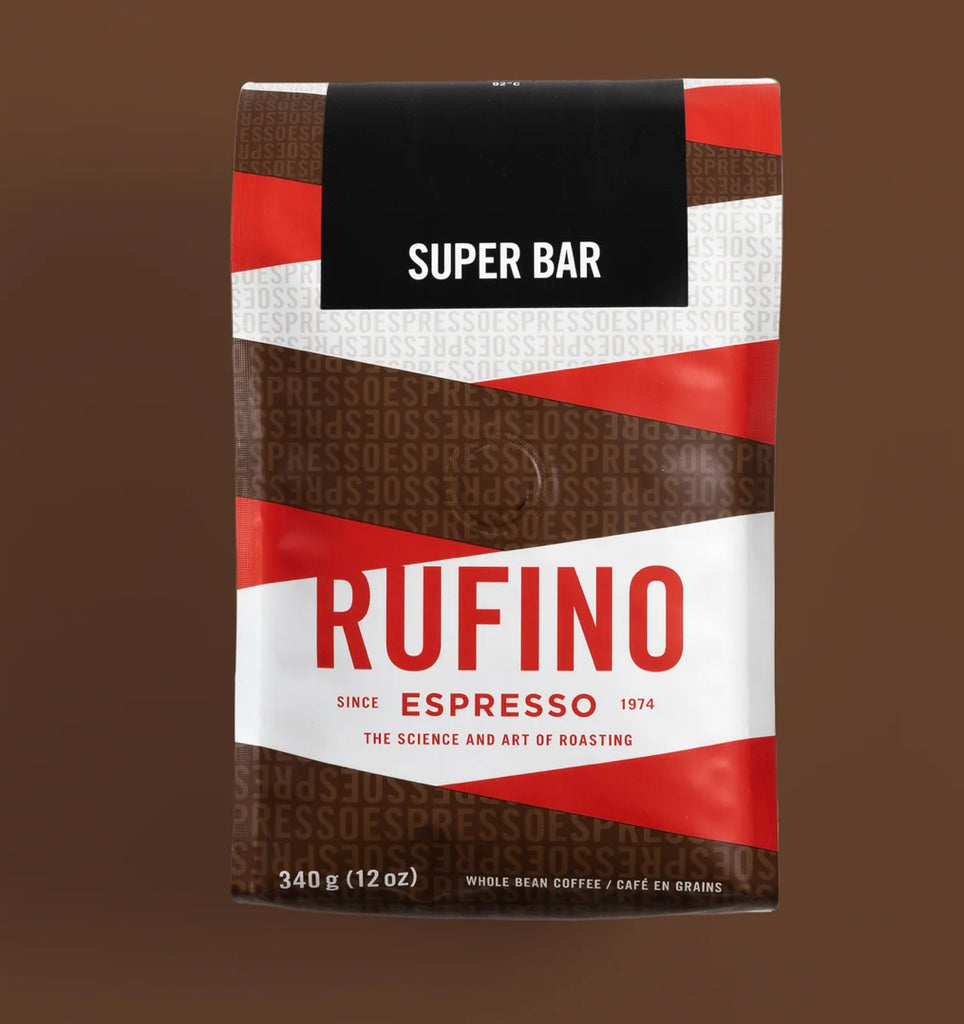 Rufino Coffee - SUPER BAR Medium Roast Whole Beans 340g