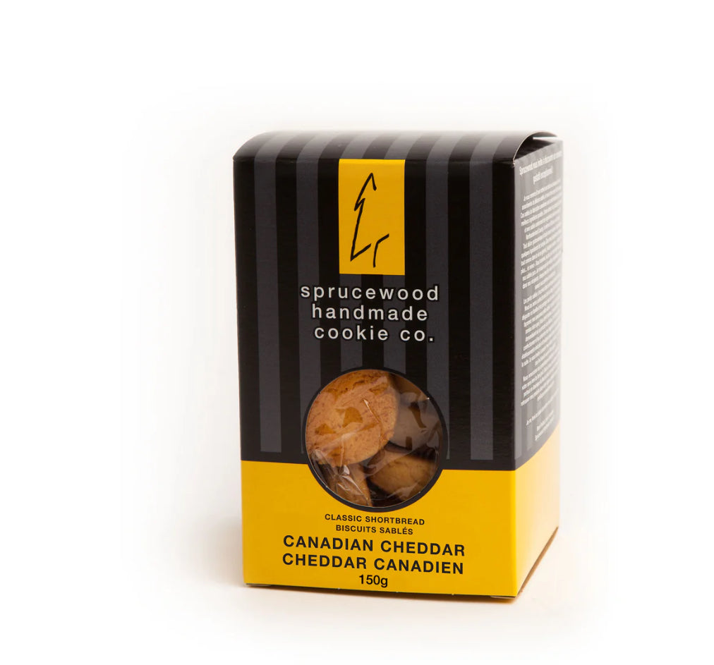 Sprucewood Handmade Cookie Co. - Canadian Cheddar Cocktail Shortbread 150g