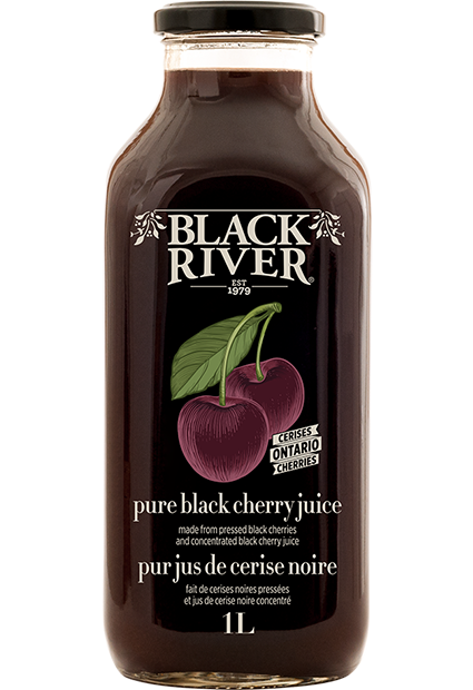 BLACK RIVER - Pure Black Cherry Juice 1L