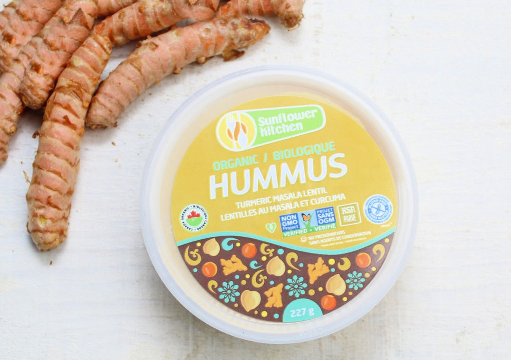 SUNFLOWER KITCHEN - Turmeric Masala Lentil Hummus 227g