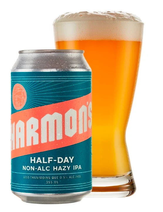 Harmon’s Craft Brew - 4 PACK organic non-alcoholic Half-Day Hazy IPA 4x355ml 0.5%