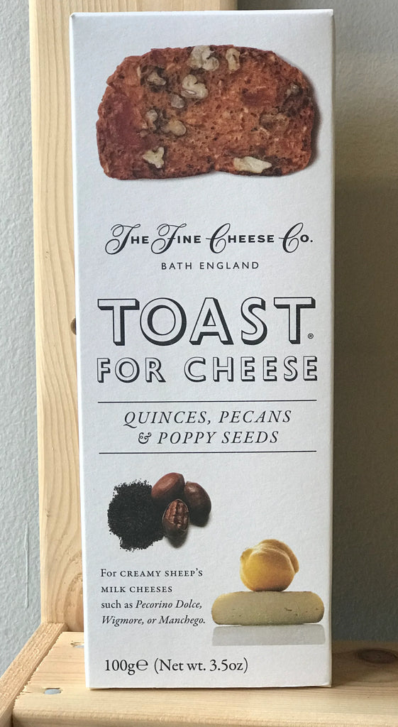 Fine Cheese Co. Quince, Pecan & Poppyseed Toast for Cheese 125g