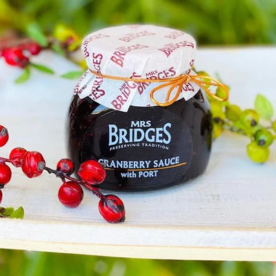 Mrs. Bridges - Cranberry Sauce with Port 250g