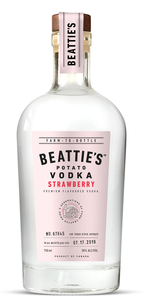Beattie’s Distillers - farm crafted Strawberry Vodka 750ml