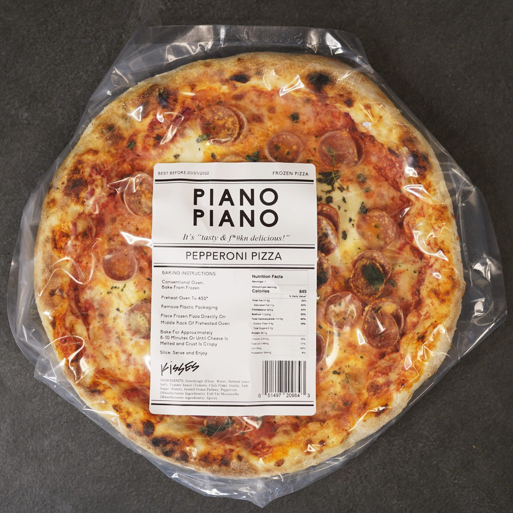PIANO PIANO ARTISAN SOURDOUGH PIZZA - Pepperoni (frozen)