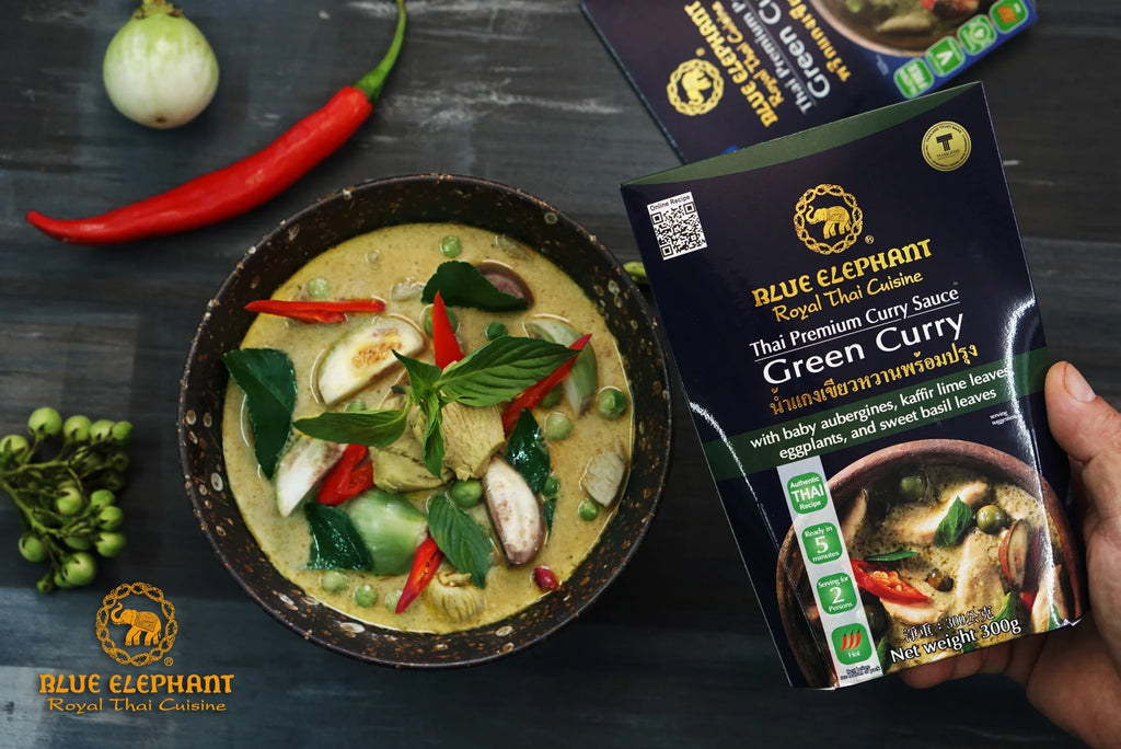 BLUE ELEPHANT ROYAL THAI CUISINE - Ready to Heat Thai Green Curry 300g