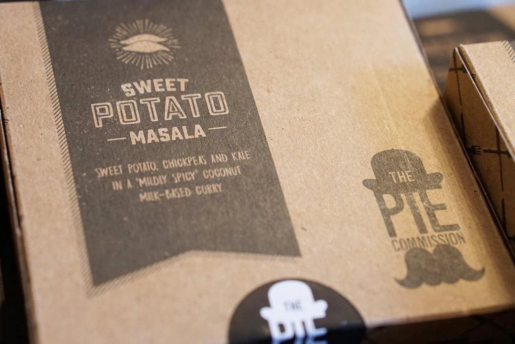 PIE COMMISSION - Masala Sweet Potato frozen pot-pie