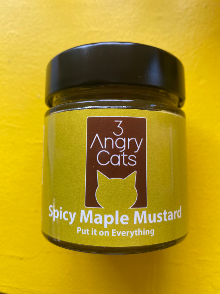 3 Angry Cats - Spicy Maple Mustard