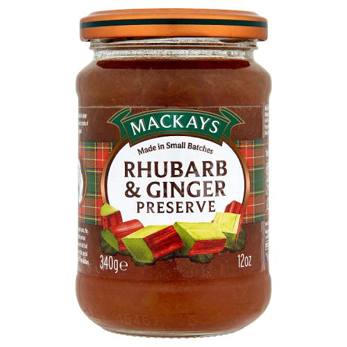 MacKays Rhubarb & Ginger Preserve 250ml