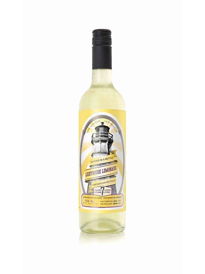 Lighthouse Lemonade - Old-fashioned Lemon Cordial 750ml