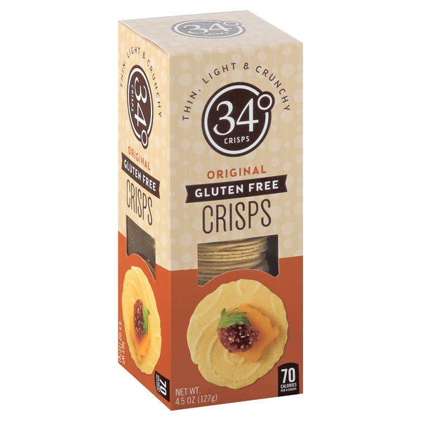 34° Crisps - Gluten Free Original 127g