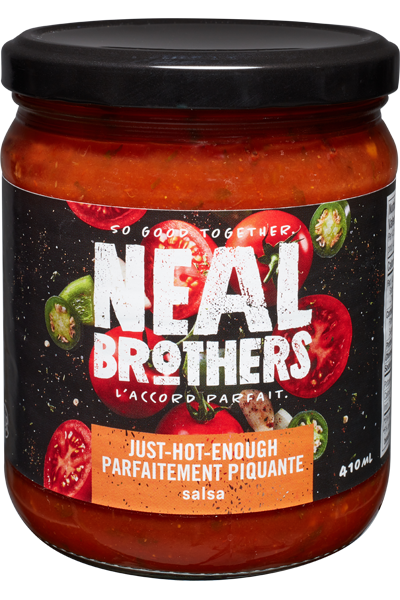NEAL BROTHERS  JUST-HOT-ENOUGH SALSA 410ml