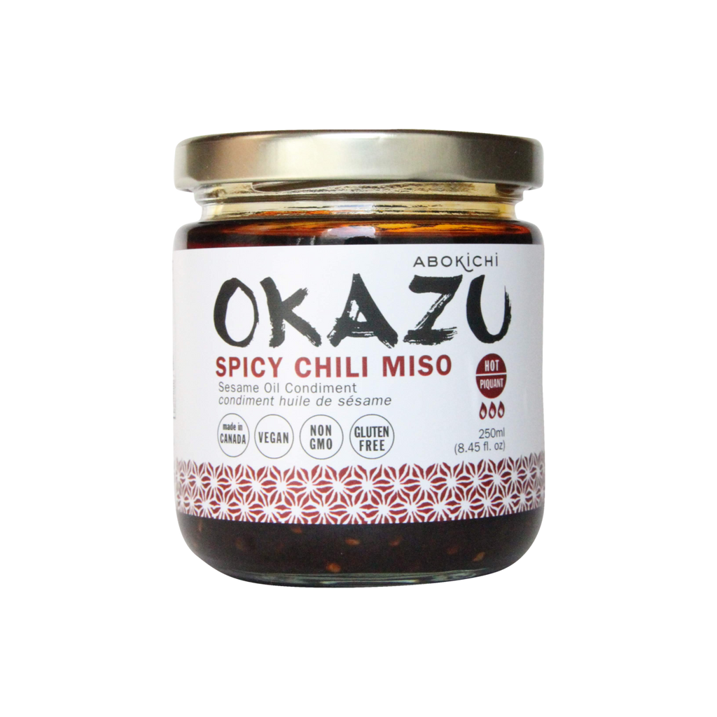 ABOKICHI - OKAZU Spicy Chili Miso Sesame Oil Condiment 230ml