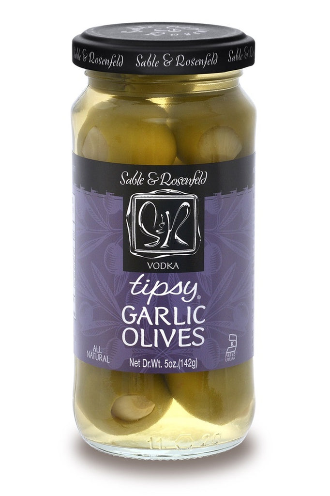 SABLE & ROSENFELD - Tipsy Vodka garlic Olives 250ml