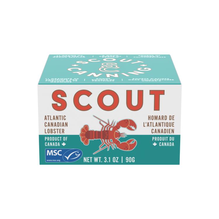 SCOUT CANNING - Atlantic Canadian Lobster 90g